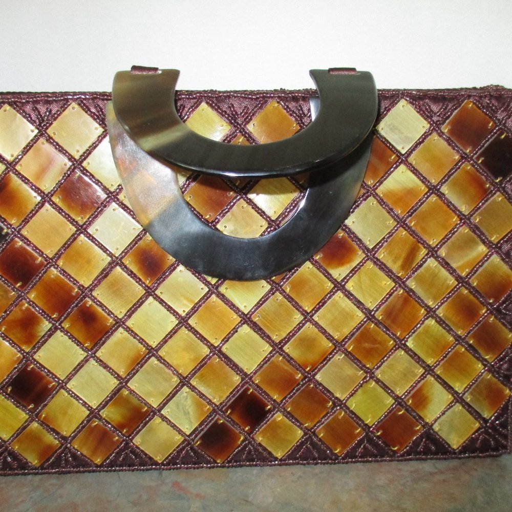 World Of Good Handmade horn Handbag